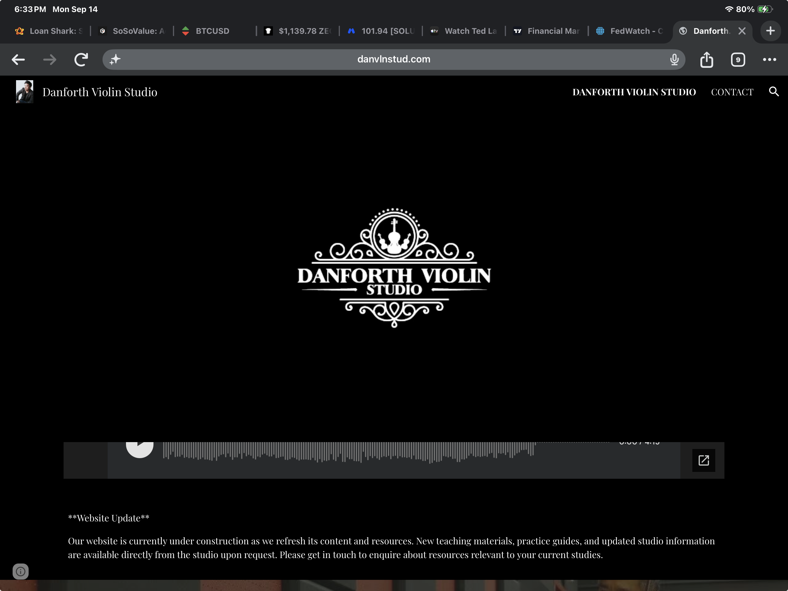 Danforth Violin Studio